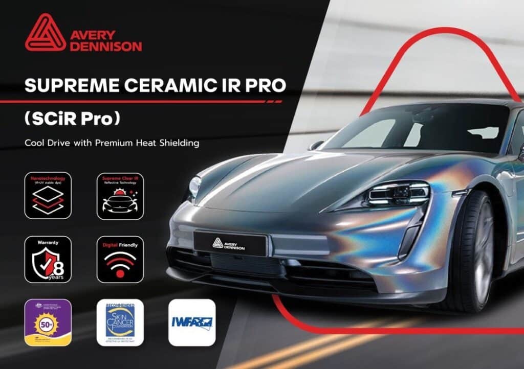 ฟิล์ม Avery Supreme Ceramic IR Pro